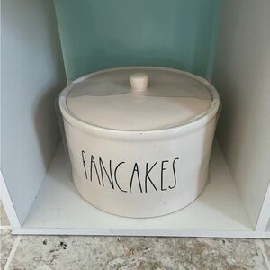 Rae Dunn Pancakes Storage Container Jar